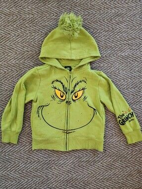 Kids Grinch Hoodie Sweatshirt